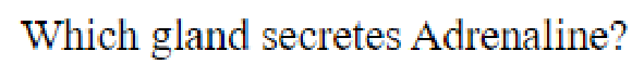 Question content