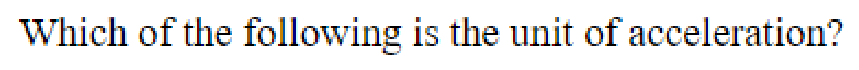 Question content