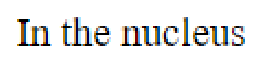 Question content