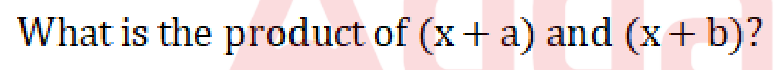 Question content