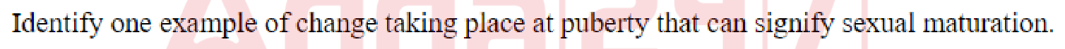 Question content