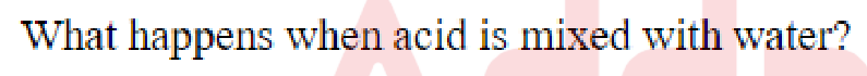 Question content