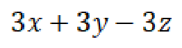 Question content