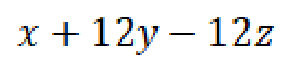 Question content