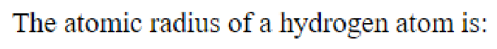 Question content