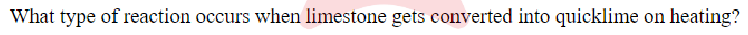 Question content