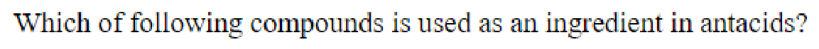 Question content