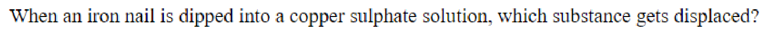 Question content