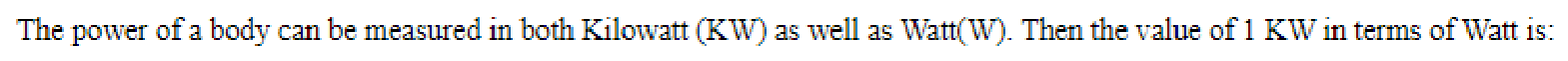 Question content