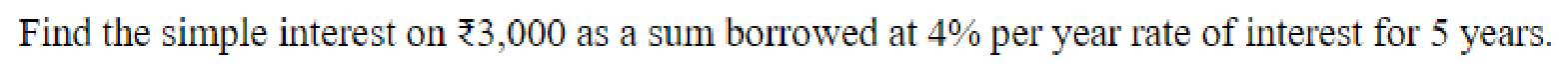 Question content