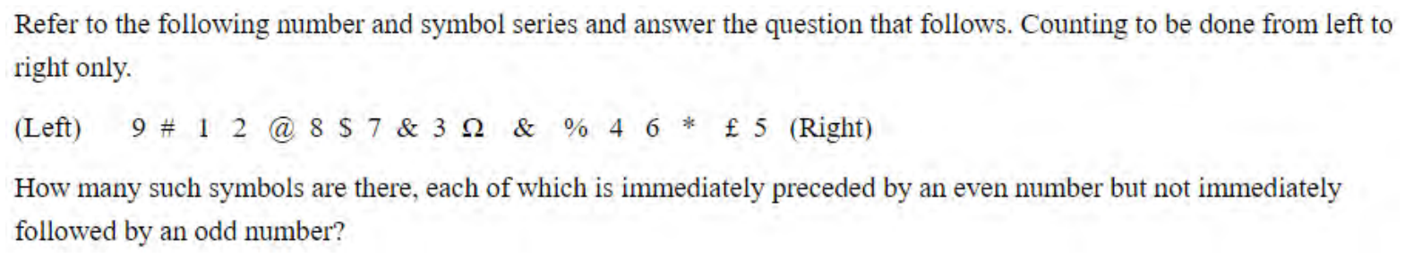 Question content