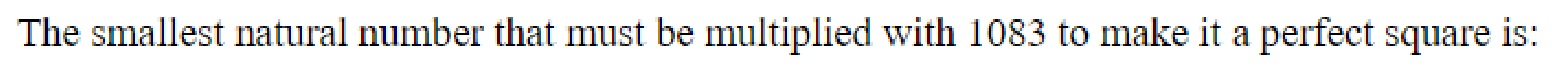 Question content
