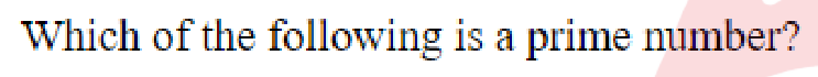 Question content
