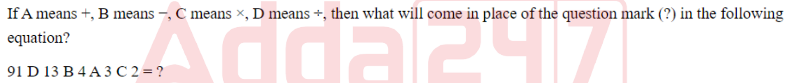 Question content
