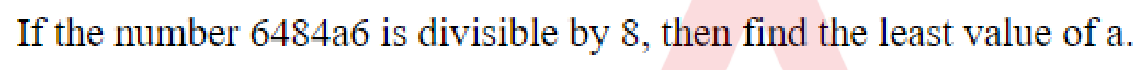 Question content