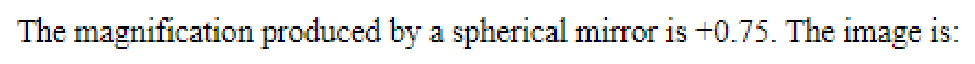 Question content