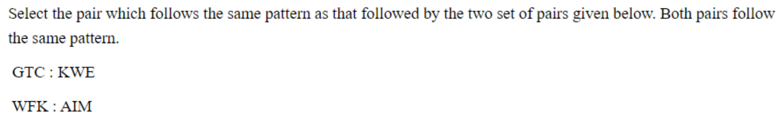 Question content