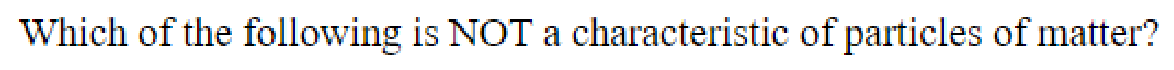 Question content