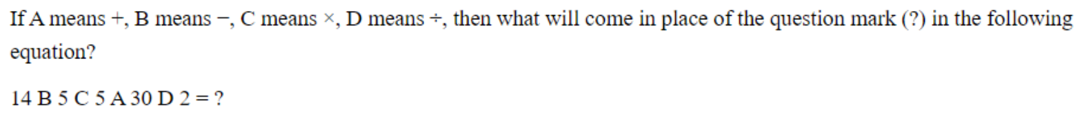 Question content