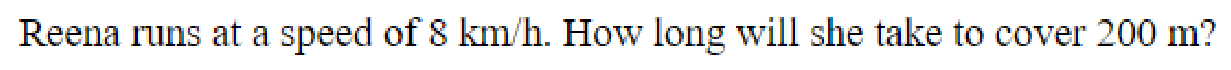 Question content
