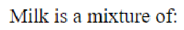 Question content