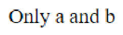 Question content