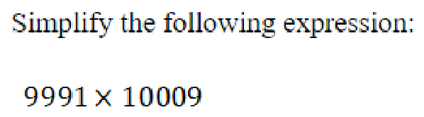 Question content