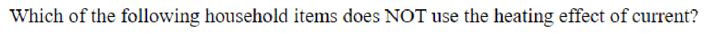 Question content