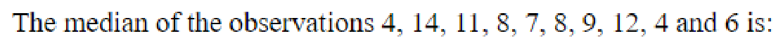 Question content