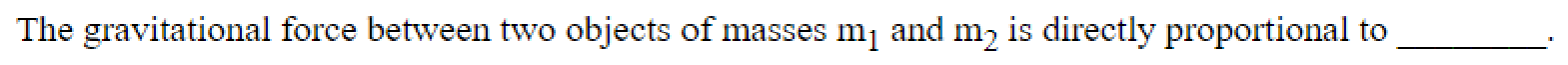 Question content
