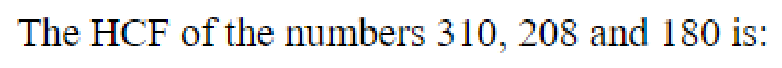 Question content