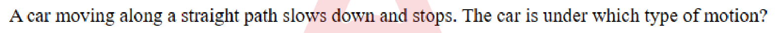 Question content