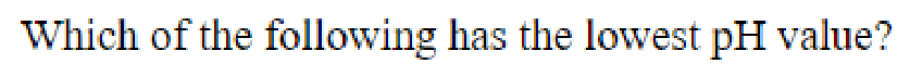 Question content