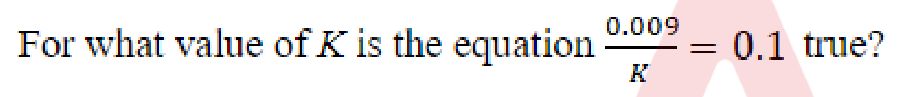 Question content
