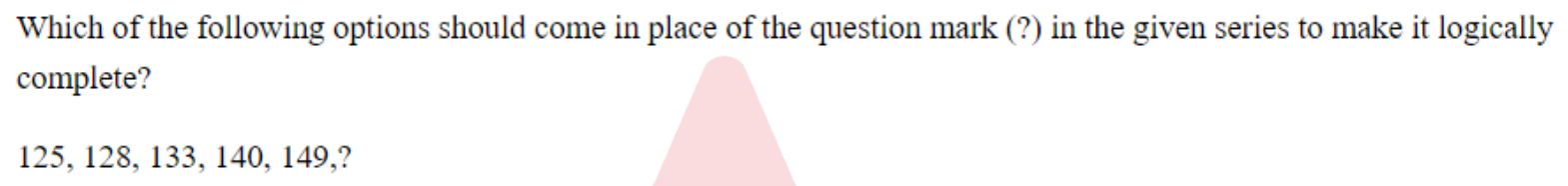 Question content