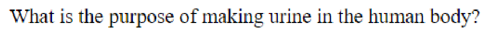 Question content