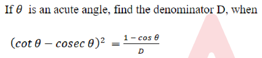 Question content