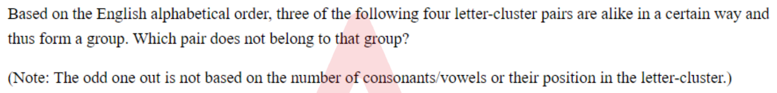 Question content