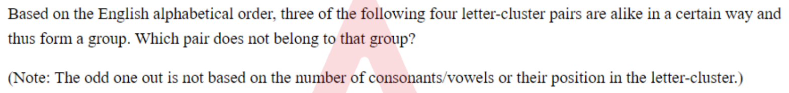 Question content