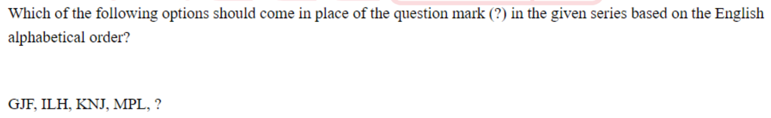 Question content