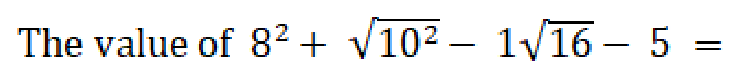 Question content