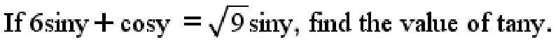 Question content