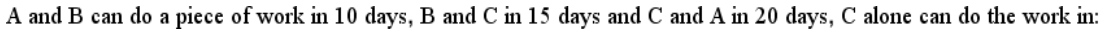 Question content