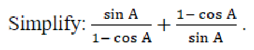 Question content