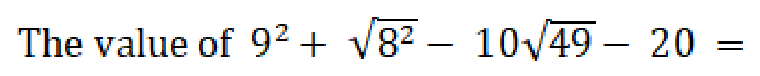 Question content