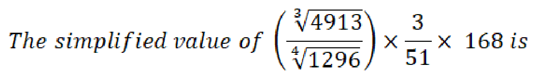 Question content