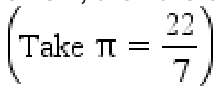 A cylindrical rod has an outer curved surface area of 7500 cm 2 . If the length of the rod is 92 cm, then the outer radius (in cm) of the rod, rounded off to two places of decimal, is: