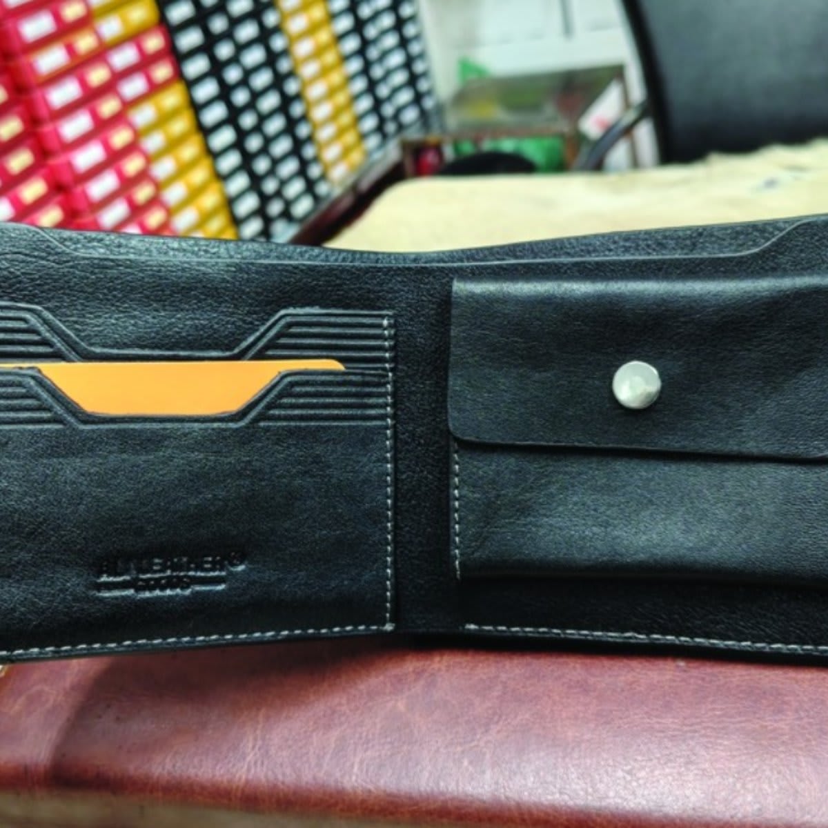 Exclusive Genuine Leather Men's Wallet - Brown - 4