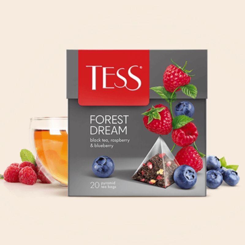 TESS Premium Fruit & Herbal Tea Collection (Pyramid Tea Bags)