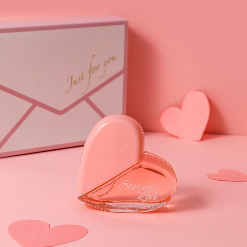 Eternal Love Heart-Shaped Perfume Bottle (Paris Collection)